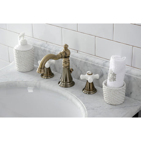 Fauceture FSC19733APX American Classic 8 in. Widespread Bathroom Faucet, Antique Brass