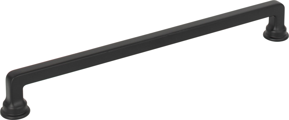Atlas Homewares Oskar Pull 8 13/16 Inch (c-c) Matte Black