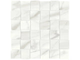 Anatolia Tile 2X2 Basketweave Mayfair Volakas Grigio Matte Porcelain Mosaics. 1 Sheet = .98 Sq. Ft. 4501-0133-1 Volakas Grigio 2x2 Basketweave Matte - premium natural stone mosaic tile from Anatolia Tile, available at PoshHaus showroom in Keene, NH