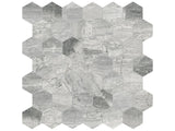 Anatolia Tile 2" Hex Volcana Notte Honed Marble Mosaic 5001-0324-0 * 1 Sheet = .99 Sqft * Volcana Notte Hexagon 2" - premium natural stone mosaic tile from Anatolia Tile, available at PoshHaus showroom in Keene, NH