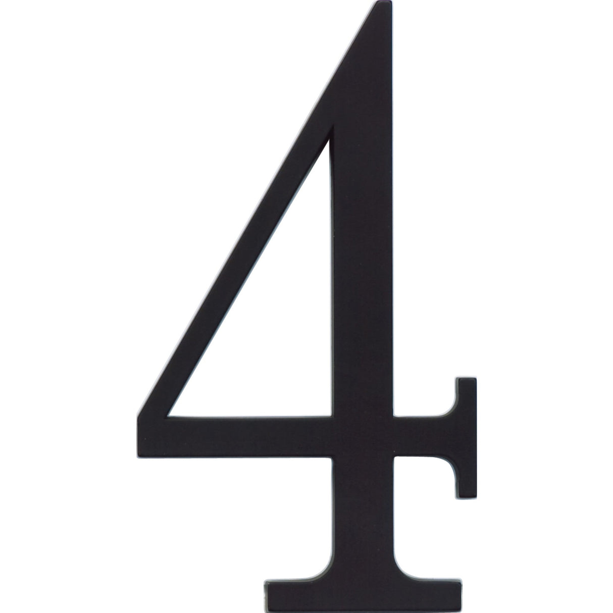 Atlas Homewares Traditionalist #4  Matte Black