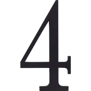 Atlas Homewares Traditionalist #4  Matte Black