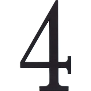 Atlas Homewares Traditionalist #4  Matte Black