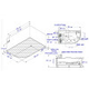 EAGO AM124ETL-R 6 ft Right Corner Acrylic White Whirlpool Bathtub for Two