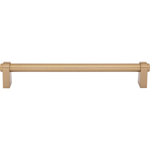 Top Knobs TK3216 Lawrence Appliance Pull 12 Inch Center to Center - Honey Bronze