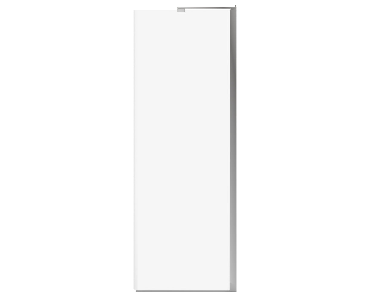 MAAX 139588-810-084-000 Capella 78 Return Panel for 32 in. Base with GlassShield® glass in Chrome