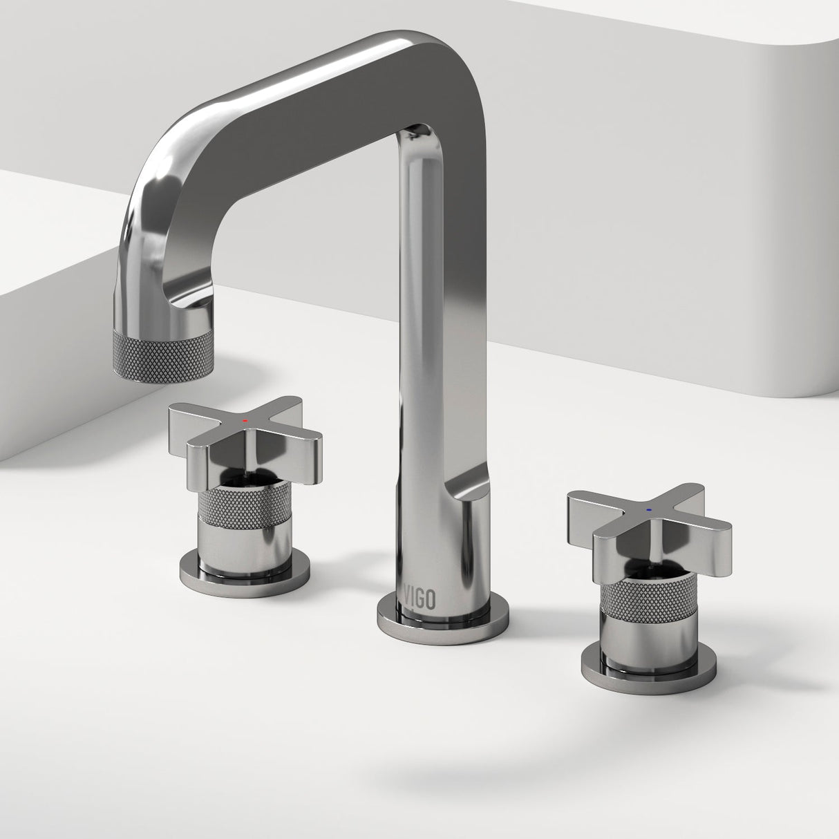 VIGO Wythe Widespread Bathroom Faucet in Chrome VG01302CH