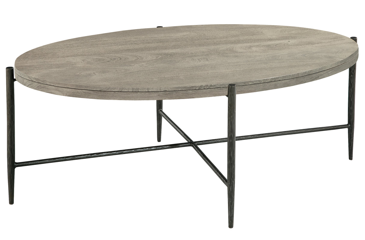 Hekman 24912 Bedford Park 50in. x 32in. x 19.5in. Oval Coffee Table