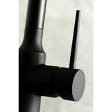 Gourmetier LS2720NYL New York Single-Handle Pull-Down Kitchen Faucet, Matte Black