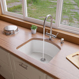 ALFI brand AB2042-BSS Brushed Stainless Steel Kitchen Faucet/Drinking Water