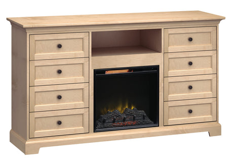 Howard Miller 72" Wide / 41" Extra Tall Fireplace Console FT72F