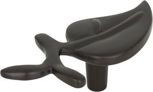 Atlas Homewares California Leaf Knob 2 1/2 Inch Aged Bronze