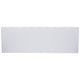ALFI brand AB8859 67 inch White Rectangular Acrylic Free Standing Soaking Bathtub