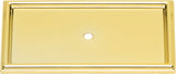 Atlas Homewares Campaign Rope Backplate 3 11/16 Inch Polished Brass