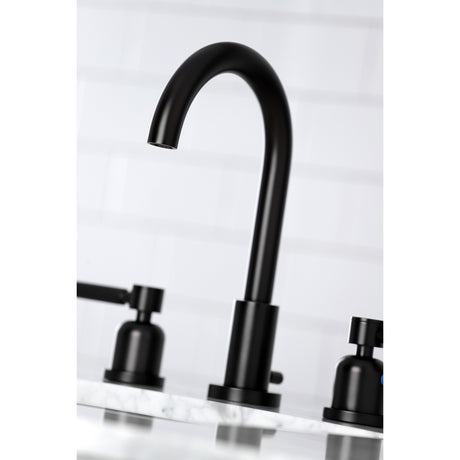 Fauceture FSC8920DKL Kaiser Widespread Bathroom Faucet, Matte Black