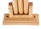 ALFI brand AB5506 16" Triple Rack Wooden Towel Bar Bathroom Accessory