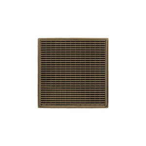 Infinity Drain W 4 4” Strainer - Wedge Wire & 2" Throat for W 4, WD 4, WDB 4