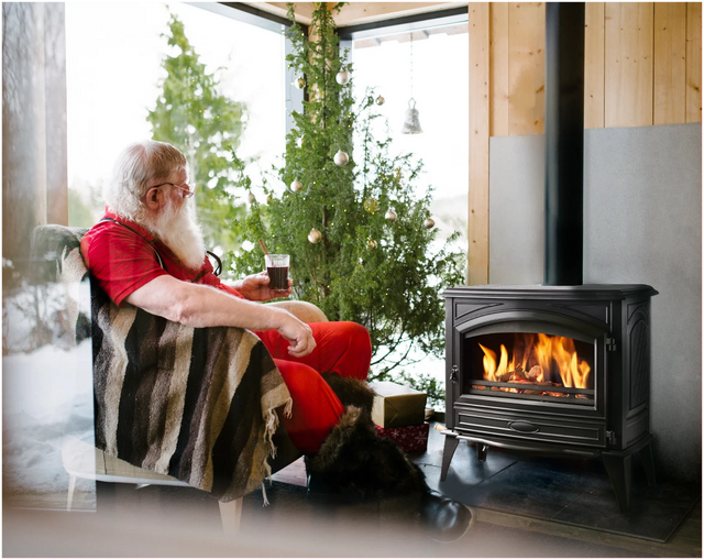 Amantii Lynwood-W76 Lynwood W76 - Cast Iron Wood Burning Stove