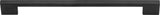 Atlas Homewares Thin Square Pull 11 5/16 Inch (c-c) Matte Black