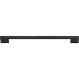 Atlas Homewares Thin Square Pull 11 5/16 Inch (c-c) Matte Black