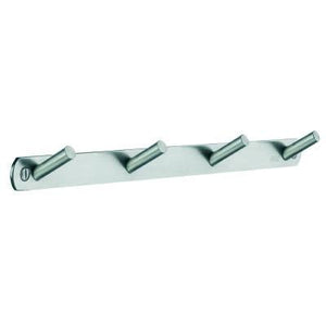 Smedbo Beslagsboden Coat Rack in Brushed Stainless Steel
