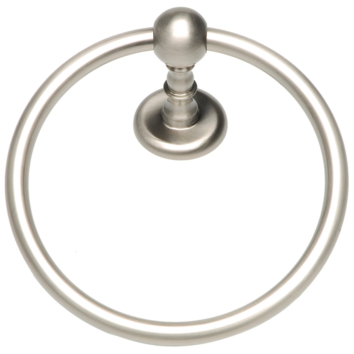 Atlas Homewares Emma Bath Towel Ring  Brushed Nickel
