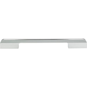 Atlas Homewares Round Thin Pull 7 9/16 Inch (c-c) Polished Chrome