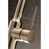 Gourmetier LS2728NYL New York Single-Handle Pull-Down Kitchen Faucet, Brushed Nickel