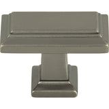 Atlas Homewares Sutton Place Rectangle Knob 1 7/16 Inch Slate