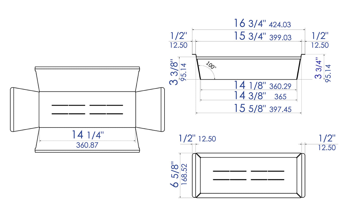 ALFI brand AB85SSC Stainless Steel Colander Insert for Granite Sinks