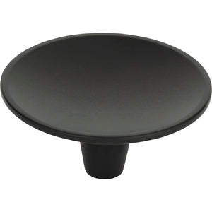 Atlas Homewares Dap Round Knob 2 1/2 Inch Matte Black