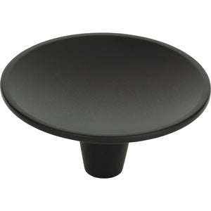 Atlas Homewares Dap Round Knob 2 1/2 Inch Matte Black