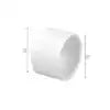 2 in. PVC DWV Hub x Hub Repair Coupling