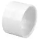 2 in. PVC DWV Hub x Hub Repair Coupling