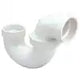 1-1/2 in. PVC DWV Hub x Hub P-Trap with Union Joint