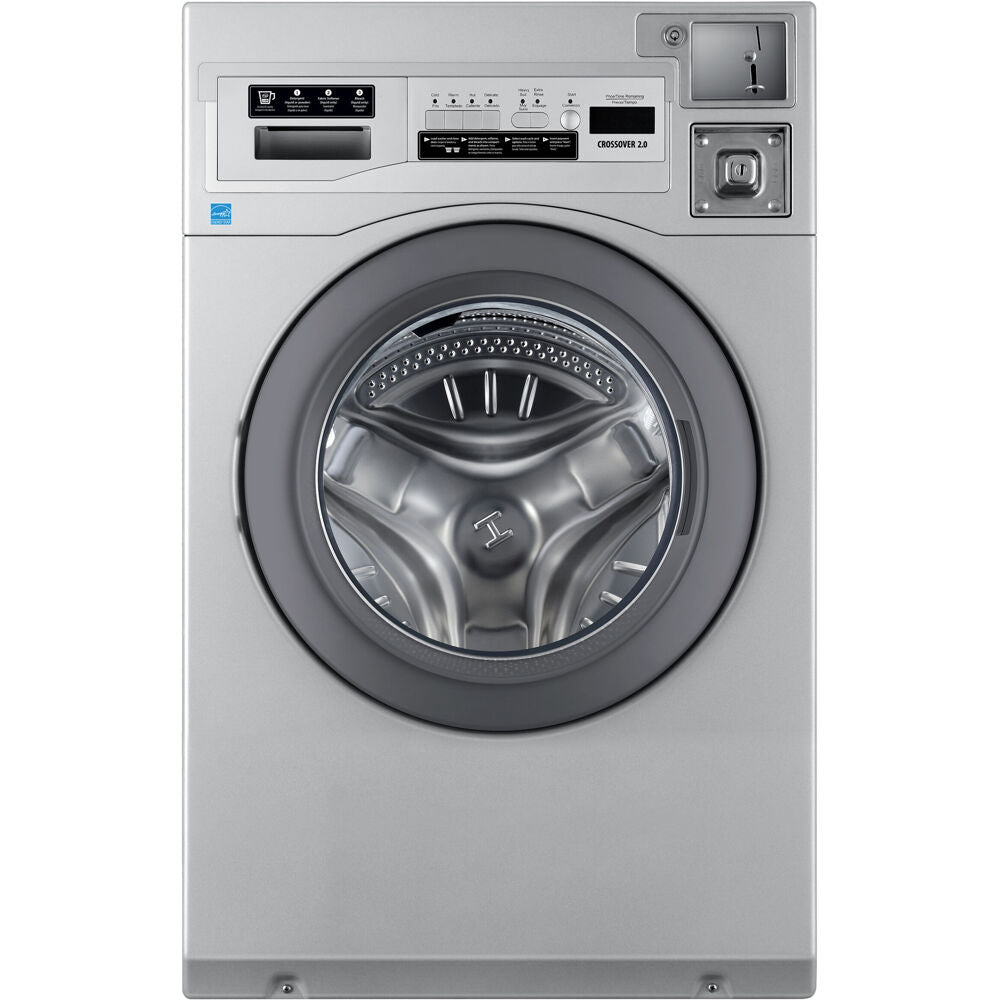 Crossover WHLFP817MC2 3.5 CF Commercial Front Load Washer, 22+lb Capacity, OPL/Coin/Card Rdy