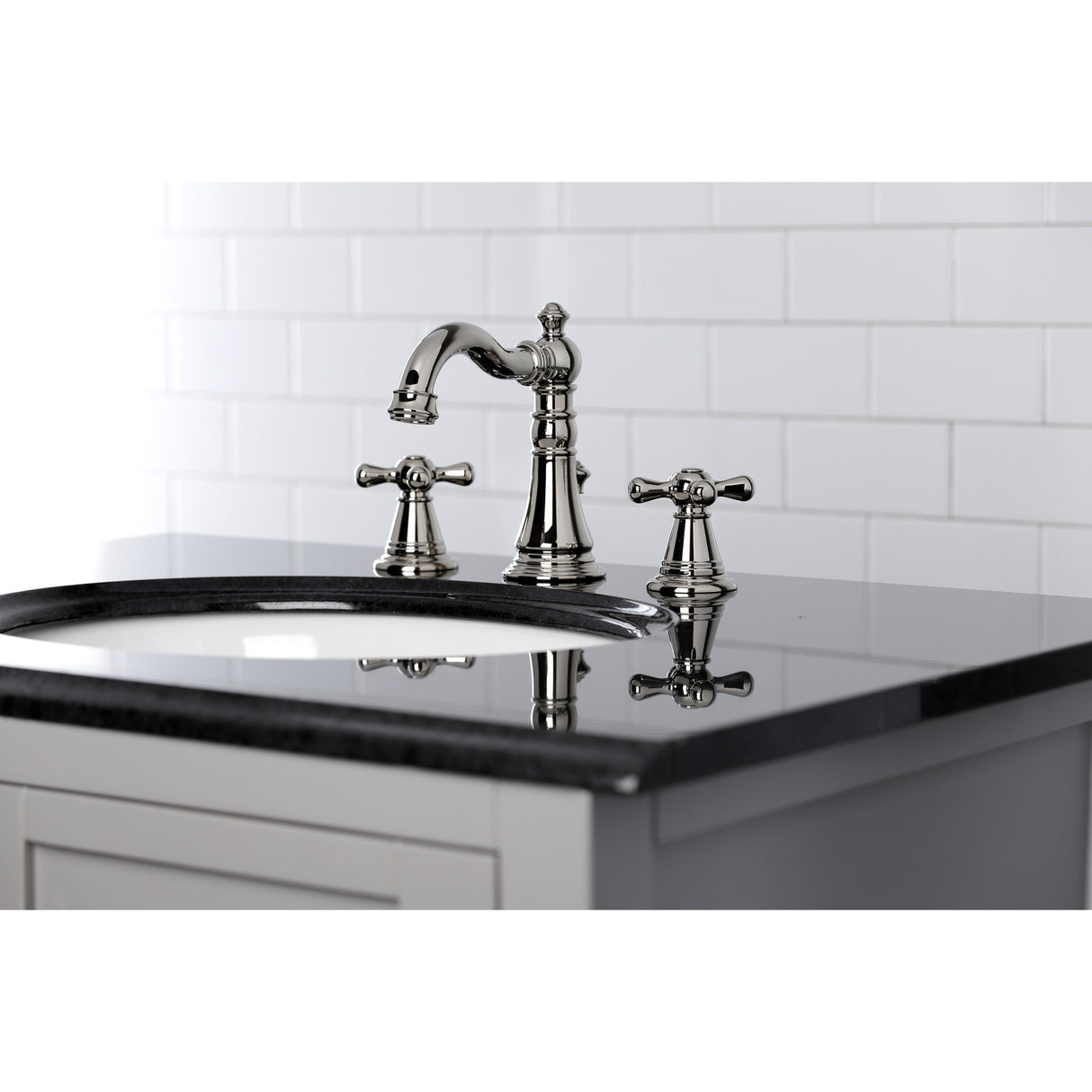 Fauceture FSC1979AAX American Classic 8 in. Widespread Bathroom Faucet, Polished Nickel