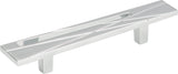 Atlas Homewares Modernist Left Pull 3 Inch (c-c) Polished Chrome