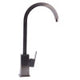 ALFI brand AB3470-BN Brushed Nickel Gooseneck Single Hole Bathroom Faucet