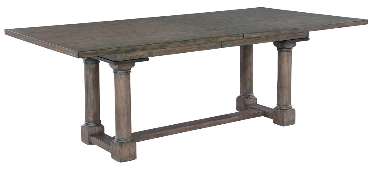 Hekman 23520 Lincoln Park 86.25in. x 44.25in. x 30in. Dining Table