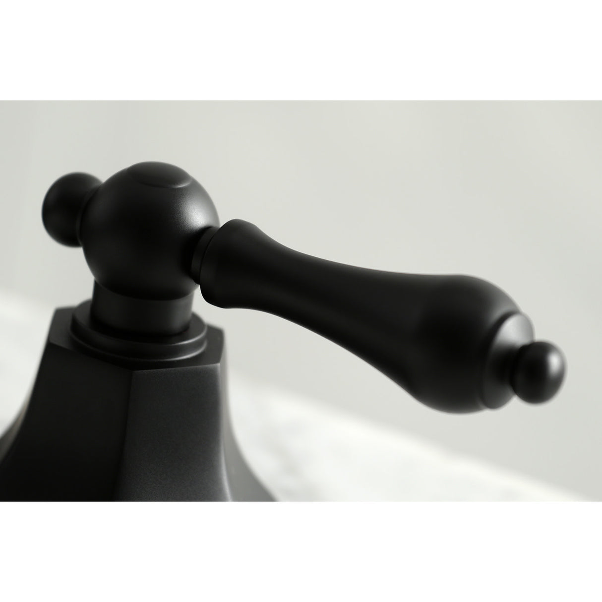 Kingston Brass KS4460AL 8 in. Widespread Bathroom Faucet, Matte Black