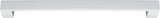 Atlas Homewares Wide Square Pull 11 5/16 Inch (c-c) Polished Chrome