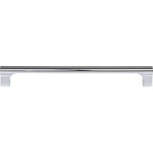 Atlas Homewares Whittier Pull 7 9/16 Inch (c-c) Polished Chrome