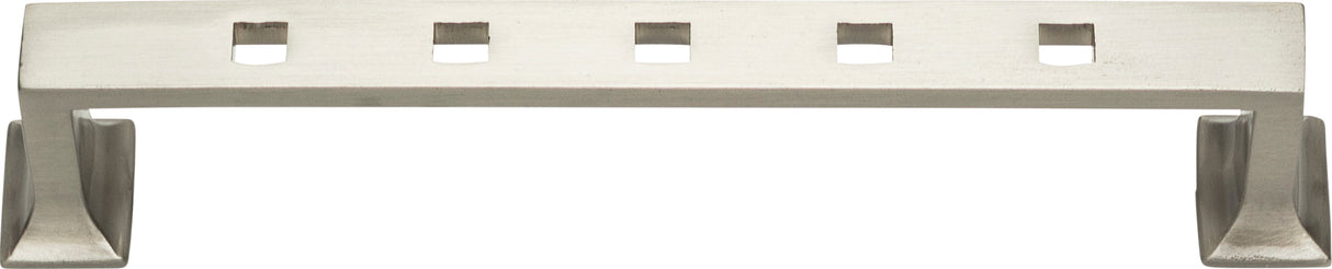 Atlas Homewares Modern Craftsman Pull 5 1/2 Inch (c-c) Brushed Nickel