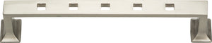 Atlas Homewares Modern Craftsman Pull 5 1/2 Inch (c-c) Brushed Nickel