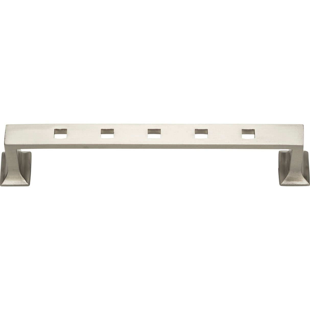 Atlas Homewares Modern Craftsman Pull 5 1/2 Inch (c-c) Brushed Nickel