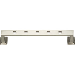 Atlas Homewares Modern Craftsman Pull 5 1/2 Inch (c-c) Brushed Nickel