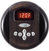 SteamSpa Programmable Control Panel with Presets in Oil Rubbed Bronze G-SC-200-OB