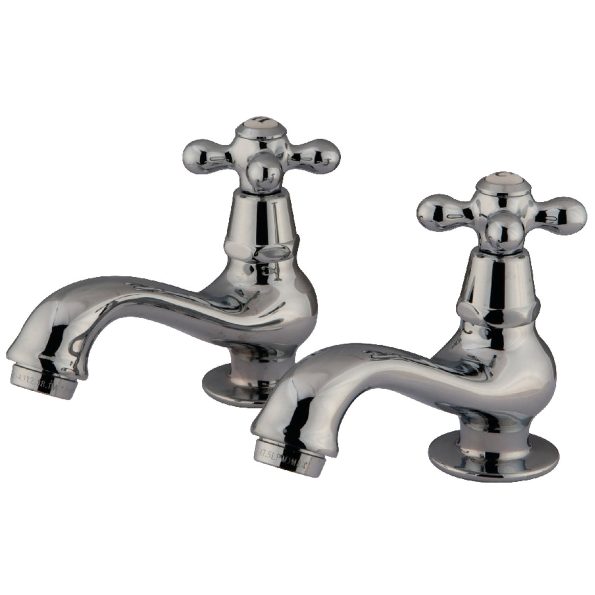 Kingston Brass KS1101AX Heritage Basin Tap Faucet, Polished Chrome