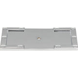 Atlas Homewares Campaign L-Bracket Backplate 3 11/16 Inch Polished Chrome